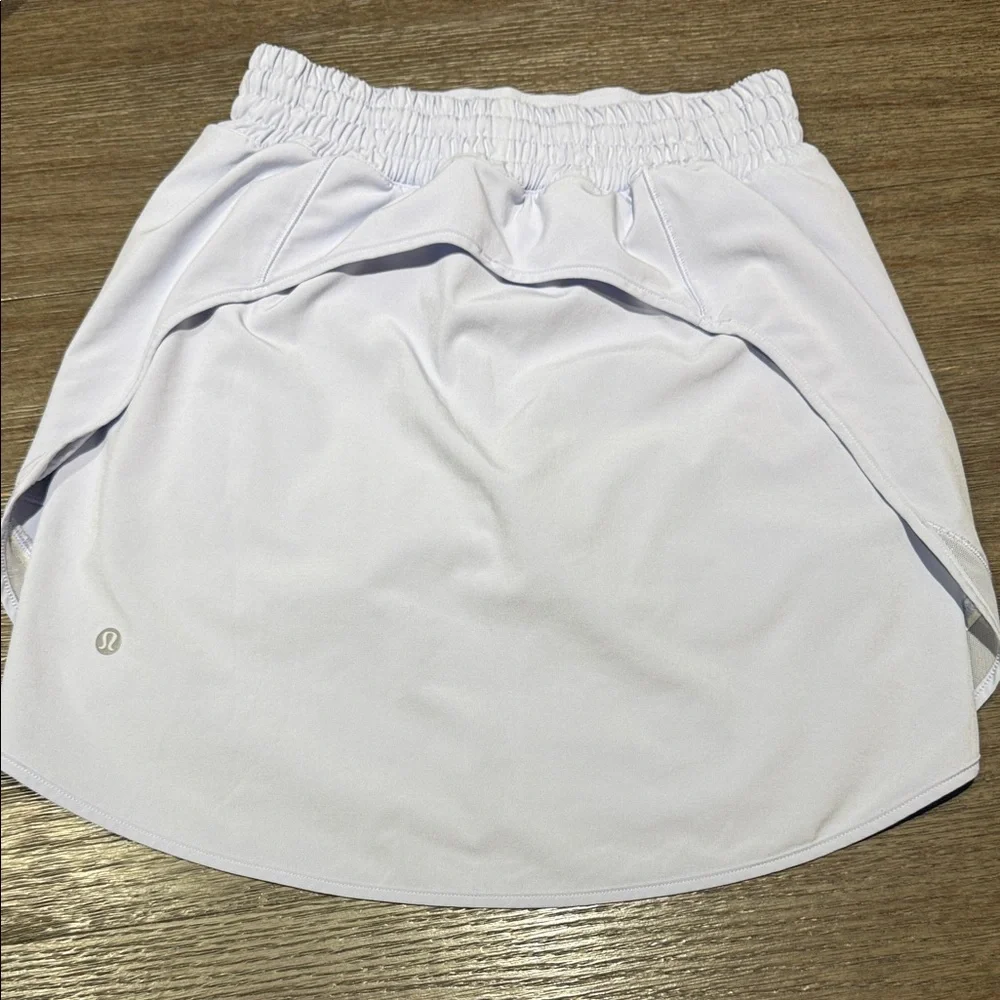 Lululemon Hotty Hot High-Rise Skirt in Pastel Blue Size 4 - Picture 2 of 5